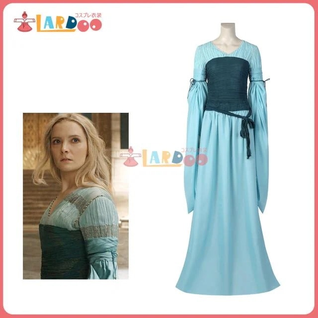 新タイプ追加 激安販売 ロード・オブ・ザ・リング: 力指輪 Galadriel ガラドリエル The Rings of Power コスプレ コスチューム[5024]