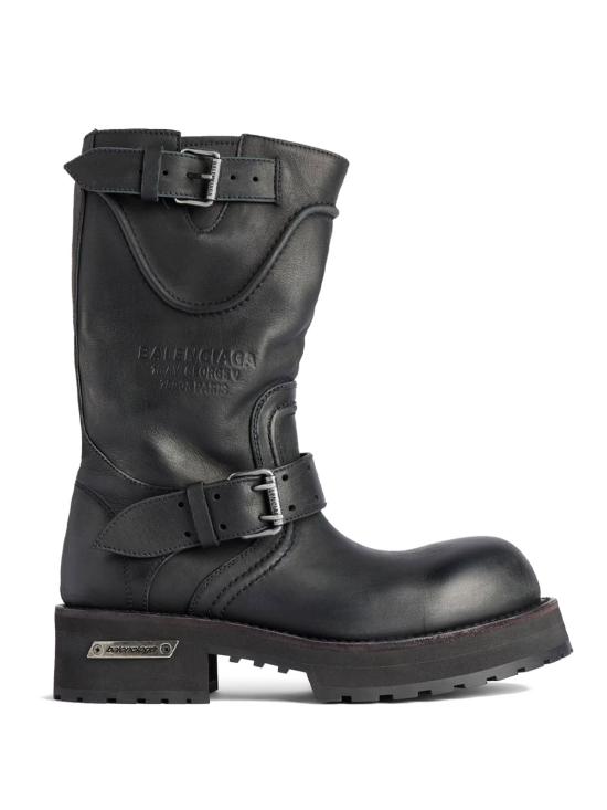 BALENCIAGA Women Boots 833585 WCAL1 1080 BLACK SILVER