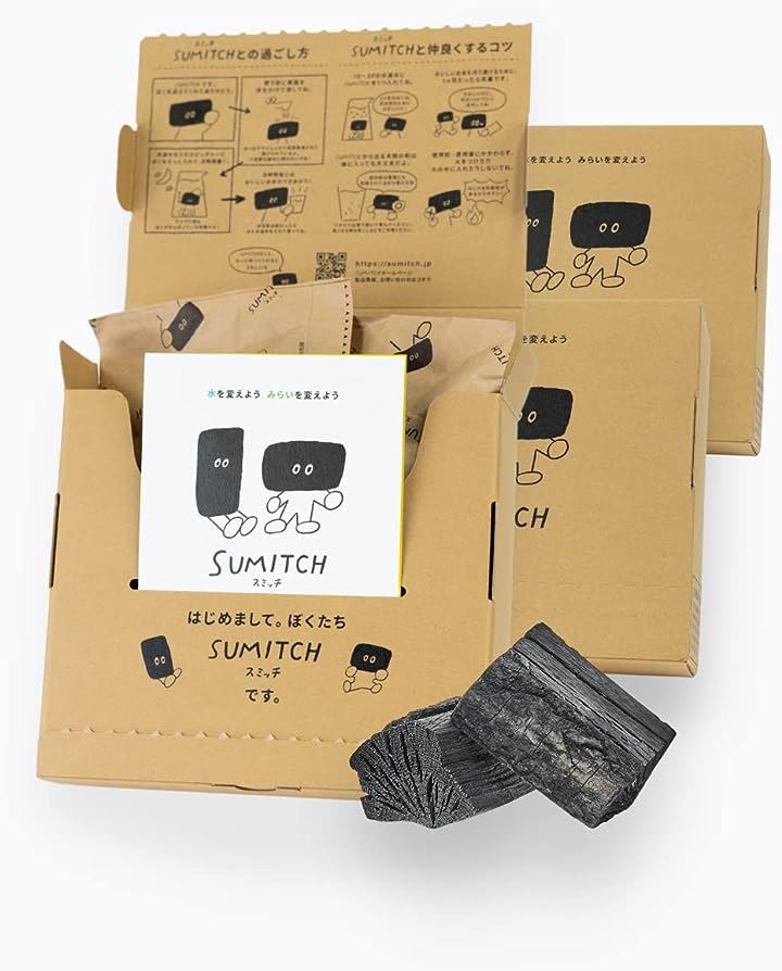 アルカリイオン整水器 浄水器 ポット 浄水炭( 6個セット)