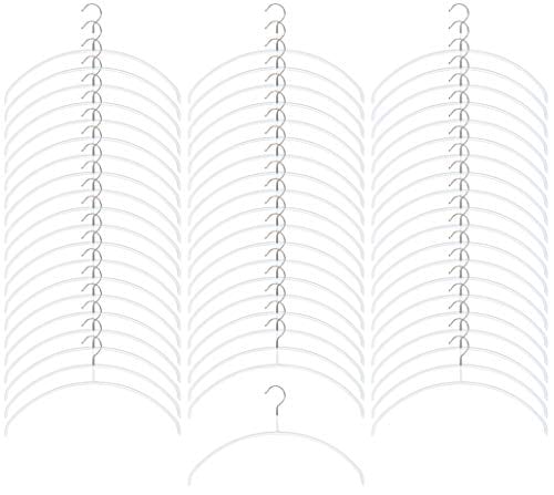 マワ すべり落ちない ハンガー 人体ハンガー ドイツ製 60本組 ホワイト 120240