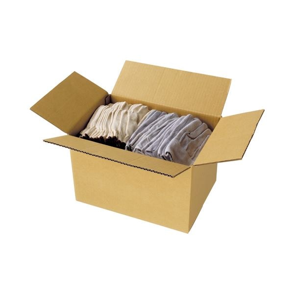 TANOSEE 無地ダンボール箱 B4（S）サイズ 高さ250mm 1セット（30枚：10枚3パック）