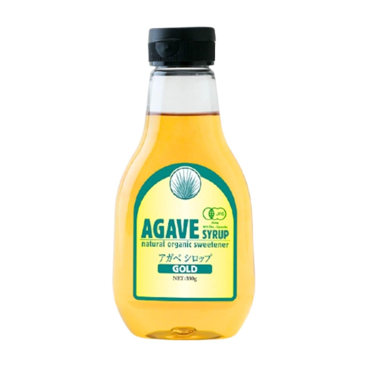 有機アガベシロップGOLD 330g 12本 アルマテラ ブルーアガベ アガベシロップ オーガニック 有機JAS認証 業務用 天然甘味料
