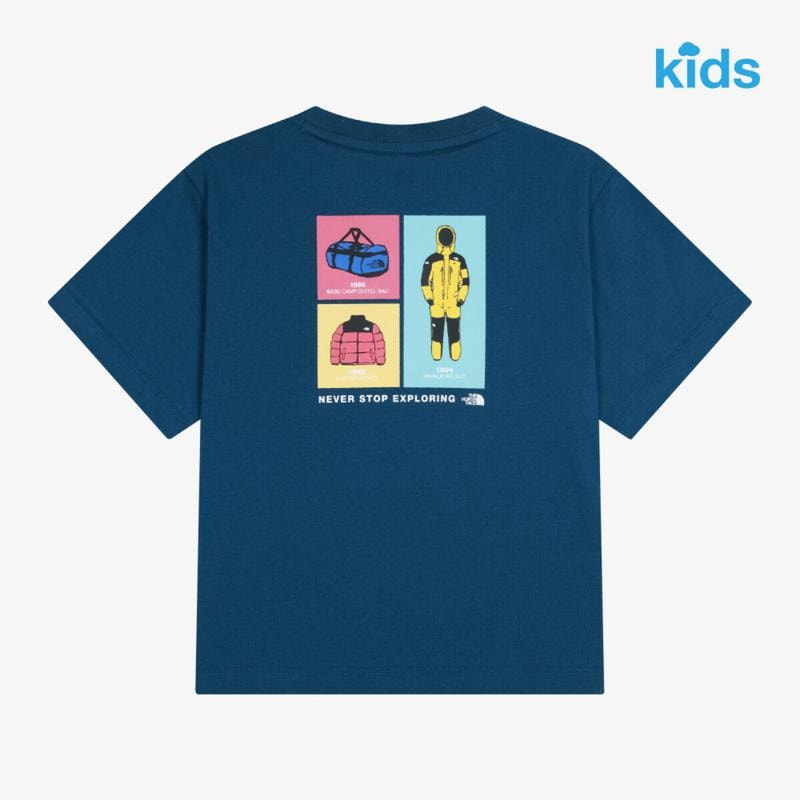 NT7US08U キッズ エンブレム アーカイブ 半袖 Tシャツ KS EMBLEM ARCHIVE S/S R/TEE