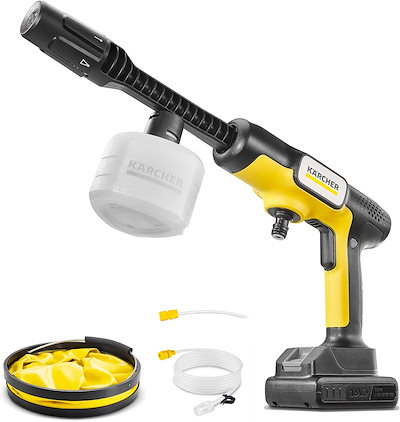 他サイト： ケルヒャー(Karcher) コードレス高圧洗浄機 OC 5 Handy CB USB-C充電式(10W以上推奨) 水道接続不要ハンディ モバイル コンパクト 軽量/洗車 ベランダ 玄関の商品画像