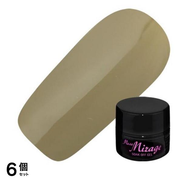 Miss Mirage(ミスミラージュ) ソークオフジェル ボタニックムード 山葵 M172s 2.5g 6個セット