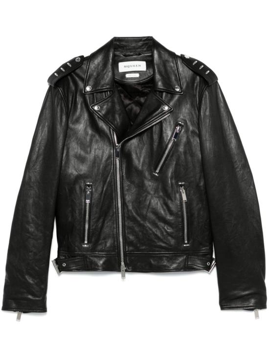 ALEXANDER MCQUEEN Men Coats 817932 Q5AOW1000 Black