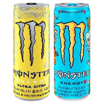 Qoo10] モンスターエナジー355mlシトラx6缶