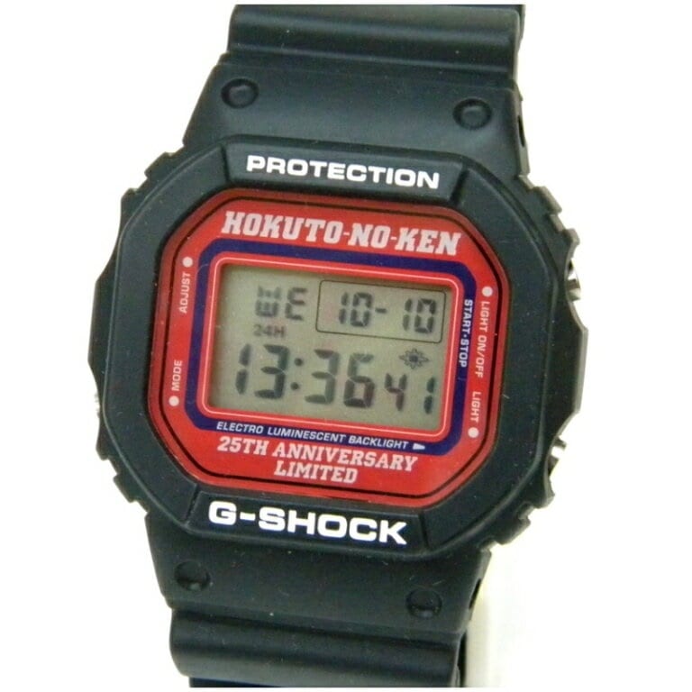 ｶｼｵ ﾒﾝｽﾞｳｫｯﾁ 腕時計 G-SHOCK 北斗の拳 ｸｵｰﾂ 黒 【中古】(43605)