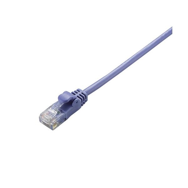 (まとめ) エレコムやわらかLANケーブル(Cat5E準拠) ブルー 5m LD-CTY/BU5 1本 (×30セット)LANケーブル