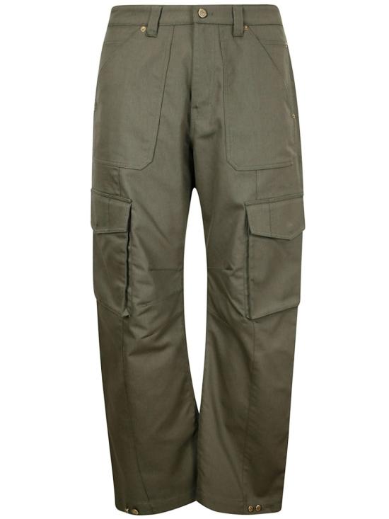 GOLDEN GOOSE Men Straight Pants GMP01868 P00155835548 Verde scuro