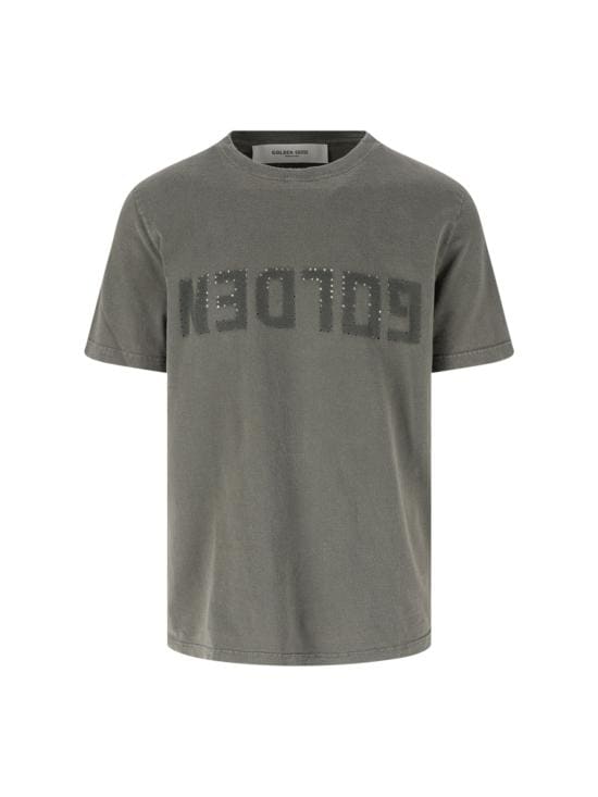 GOLDEN GOOSE Men T-Shirts GMP01220 P000671 35479 Green