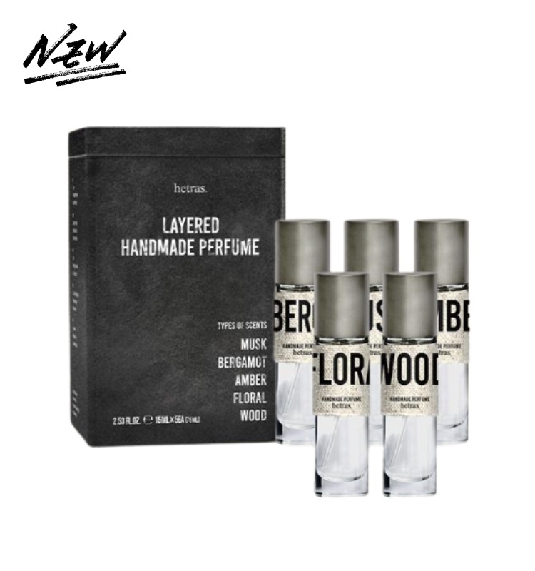 [NEW]レイヤード ハンドメイド パフューム セット（15ml×5本）