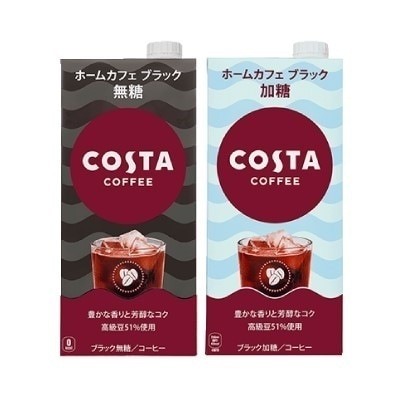 選べてお得！！ コスタコーヒー ホームカフェ ブラック 1000ml よりどり 2ケース 12本 （6本入2ケース） 4,926円