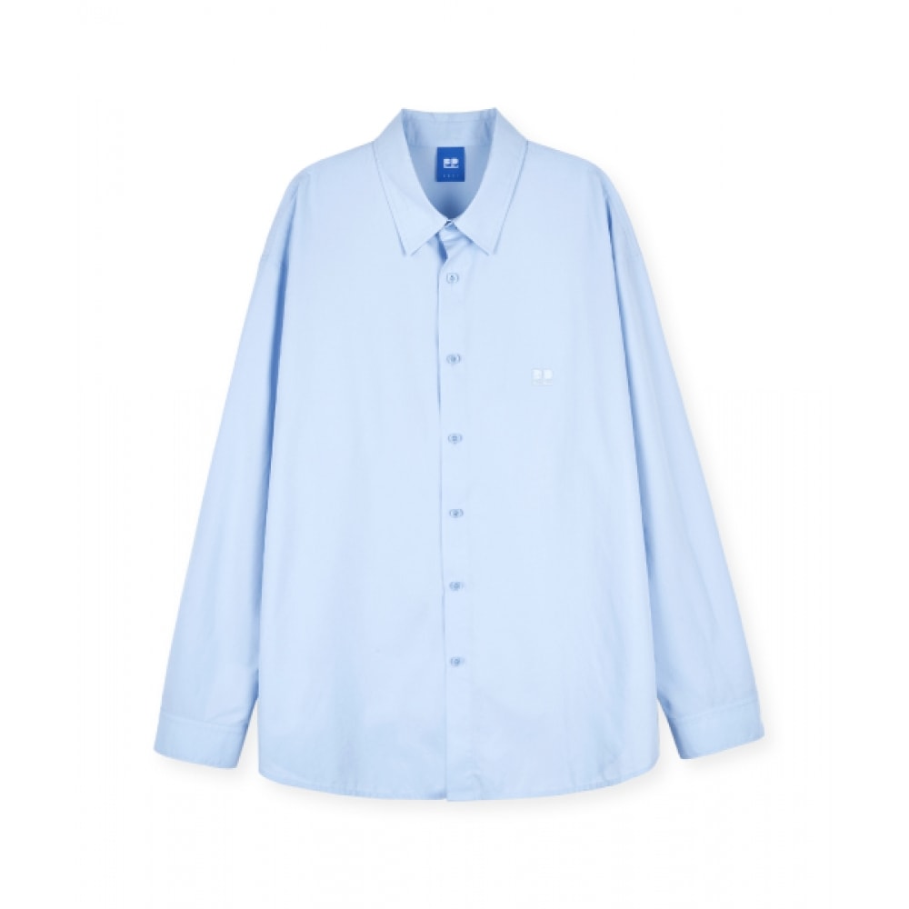 FREI レギュラーフィットコンフォートシャツ (スカイブルー)