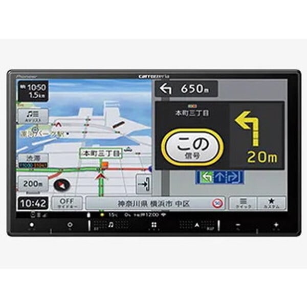 AVIC-RZ721 楽ナビ 7V型HD/TV/DVD/CD/Bluetooth/SD/チューナーAV一体型メモリーナビゲーション