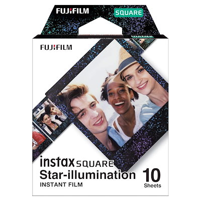 他サイト： 富士フイルム(FUJIFILM) スクエアフォーマットフィルム instax SQUARE スターイルミネーション INSTAX SQUARE STAR ILLUMI WW 1の商品画像