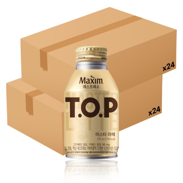 TOP マスターラテ 275ml X48個