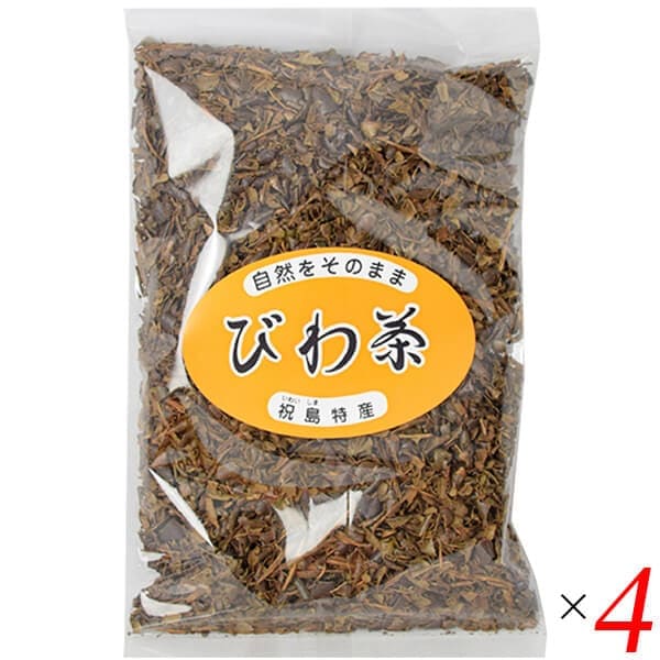 びわ茶 100g 4個セット 祝島産直グループ