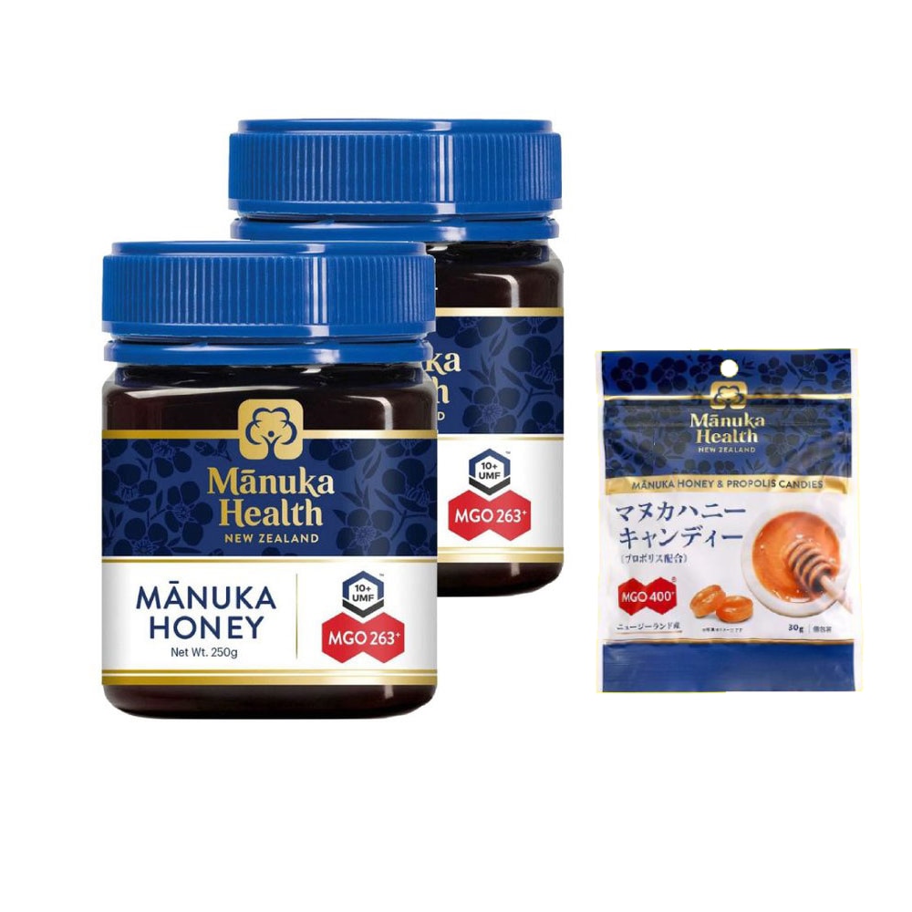 マヌカハニー 蜂蜜 MGO263+ 250g 2個セット UMF10+