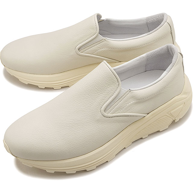 ヨーク YOAK レザーシューズ ゲイターCA [] GATOR CA メンズ 靴 厚底スニーカー 日本製 ビブラムソール スリッポン CREAM