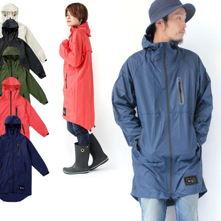 RAIN JIP UP ジップアップ ブルゾン ポンチョ レインコート K116 防水 ポーチつき 【セール品の為返品・交換不可商品】
