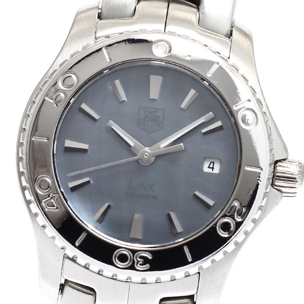タグホイヤー TAG HEUER WJ1316-0 リンク デイト クォーツ レディース _921291【中古】