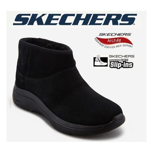 女性用ゴーウォークアーチフィット2.0ブーツ（スリップインス）防寒靴 SP0WSCFW021 MD 293551