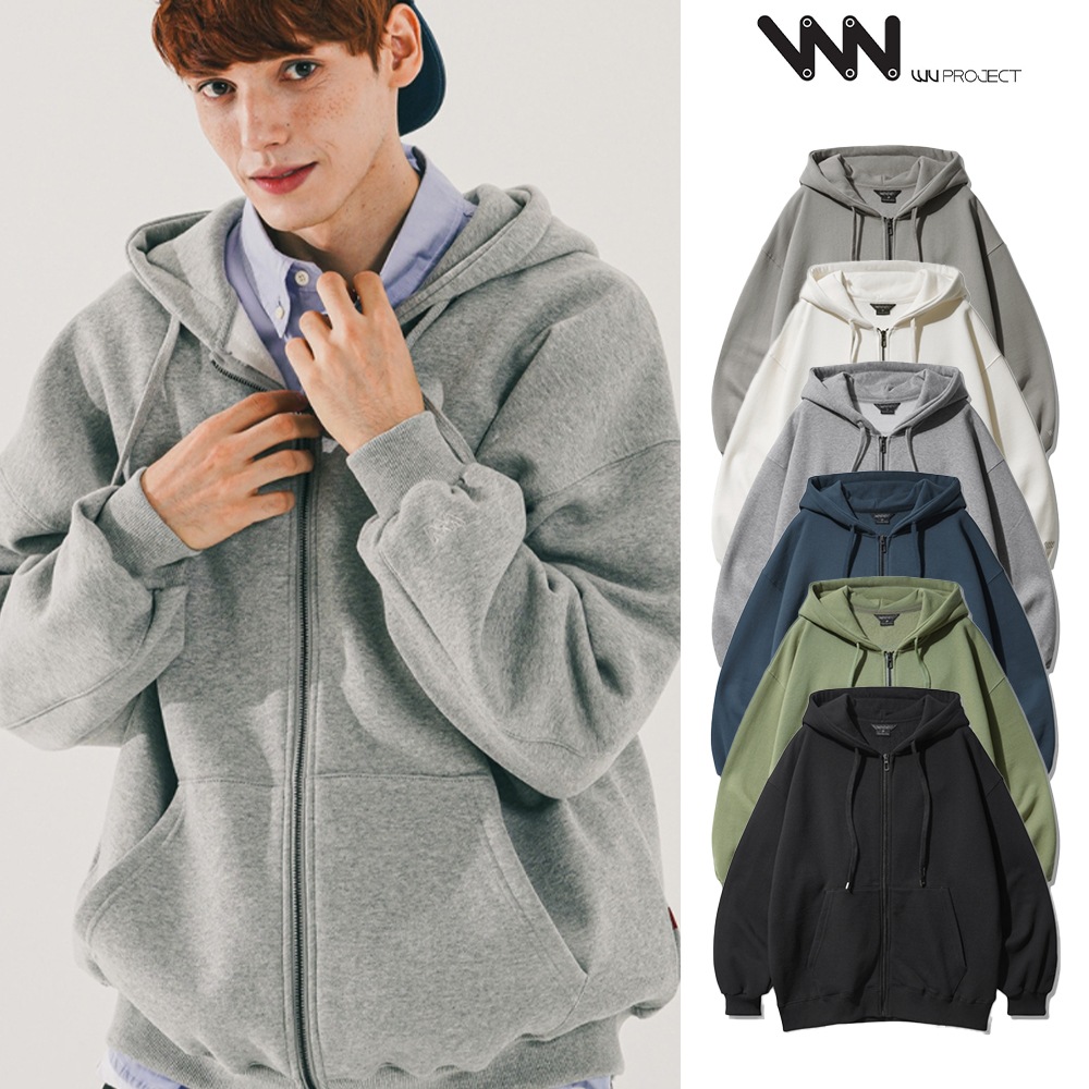 パーカー・フーディ WV PROJECT Base Line Hood Zipup NE4422 WV PROJECT】base line hoodie zip-up (WV PROJECT/パーカー