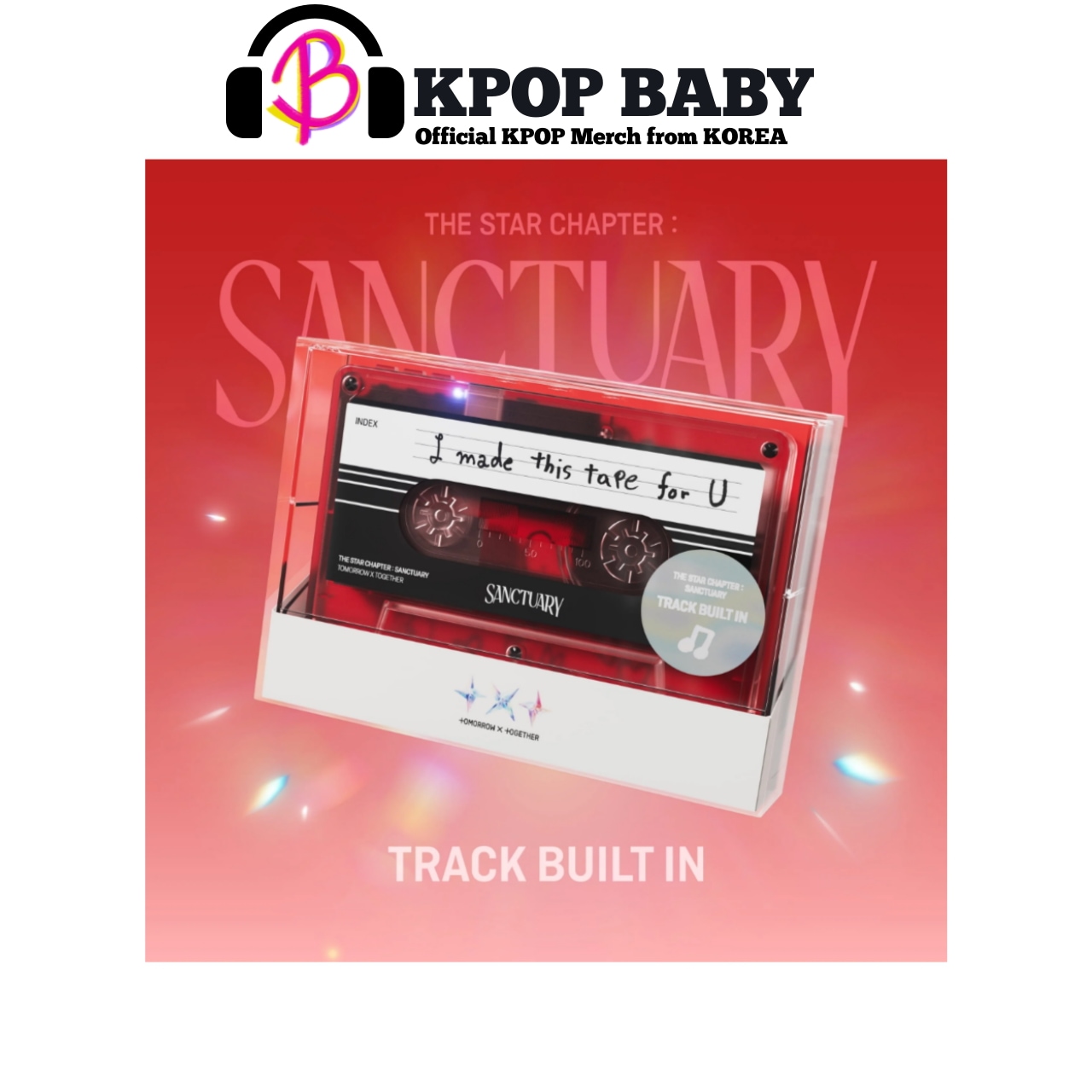 TXT (Cassette Tape Speaker Ver.) ミニ7集アルバム The Star Chapter : SANCTUARY 韓国チャート反映 TOMORROW X TOGETHER