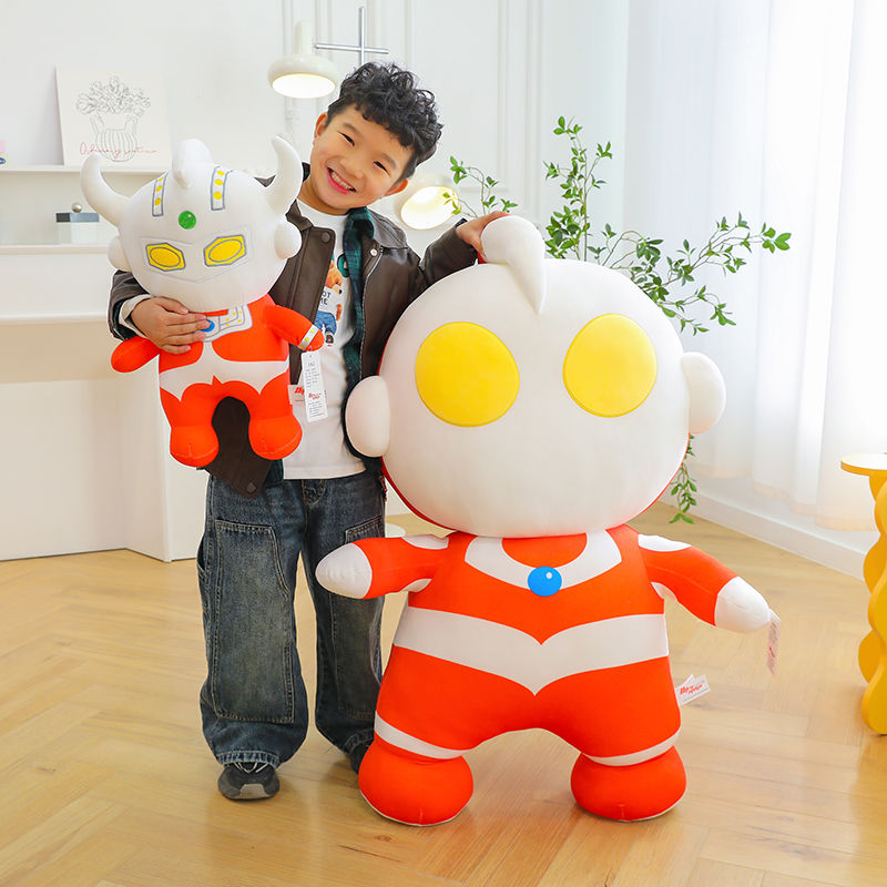 抱き枕ウルトラマンぬいぐるみテーラー初代ぬいぐるみ寝るスーパーマン大サイズ子供ぬいぐるみプレゼント