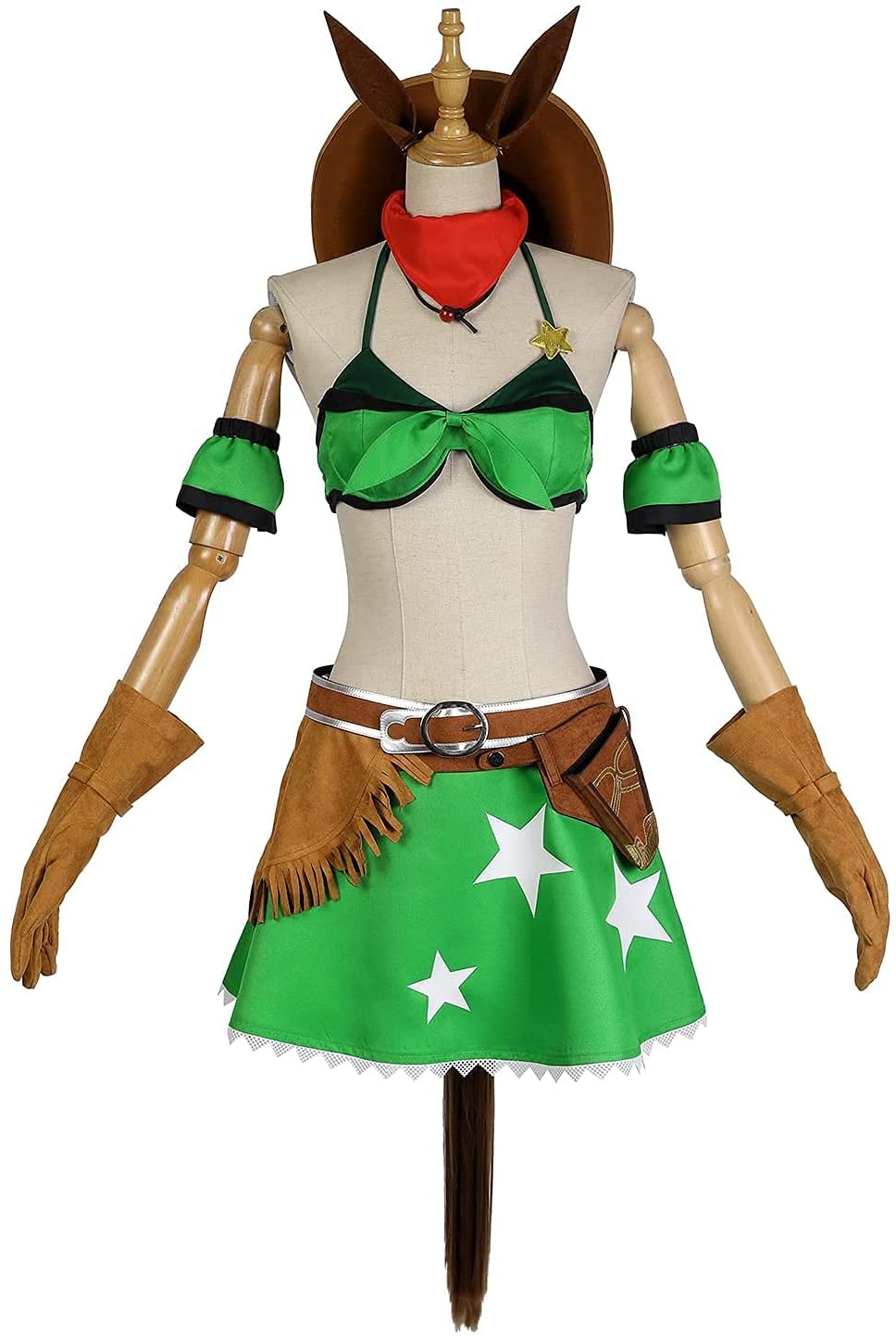 ウマ娘 プリティーダービー タイキシャトル 勝負服 コスプレ衣装 (ウィッグ 靴別売り)