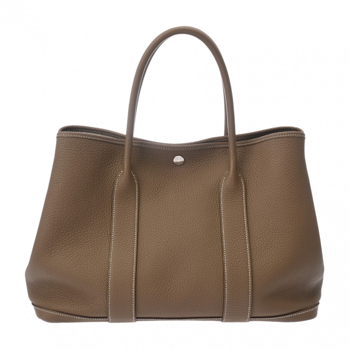 ガーデンパーティ PM トートバッグ エトゥープ C刻印(2018年頃) レディース ネゴンダ ハンドバッグ ABランク 中古 銀蔵