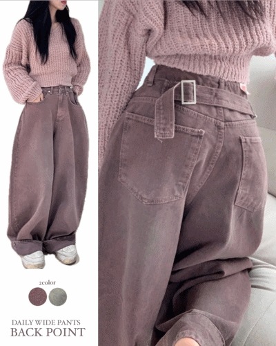 EZKATON] Smoke Wide Denim Pants デニム・ジーンズ