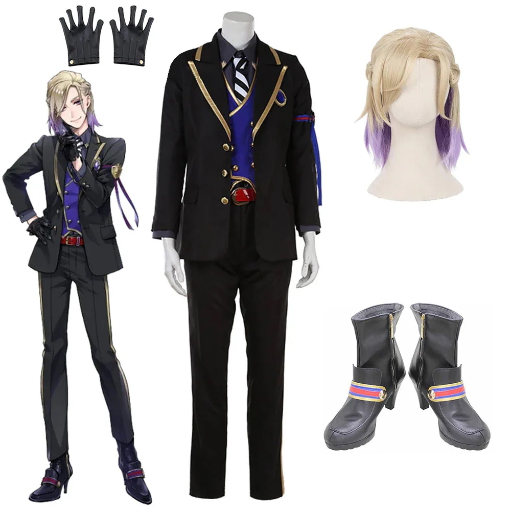 ツイステッドワンダーランド ツイステ ポムフィオーレ寮 ヴィル シェーンハイト Vil Schoenheit 白雪姫 制服 コスプレ 衣装 ハロウィン クリスマス