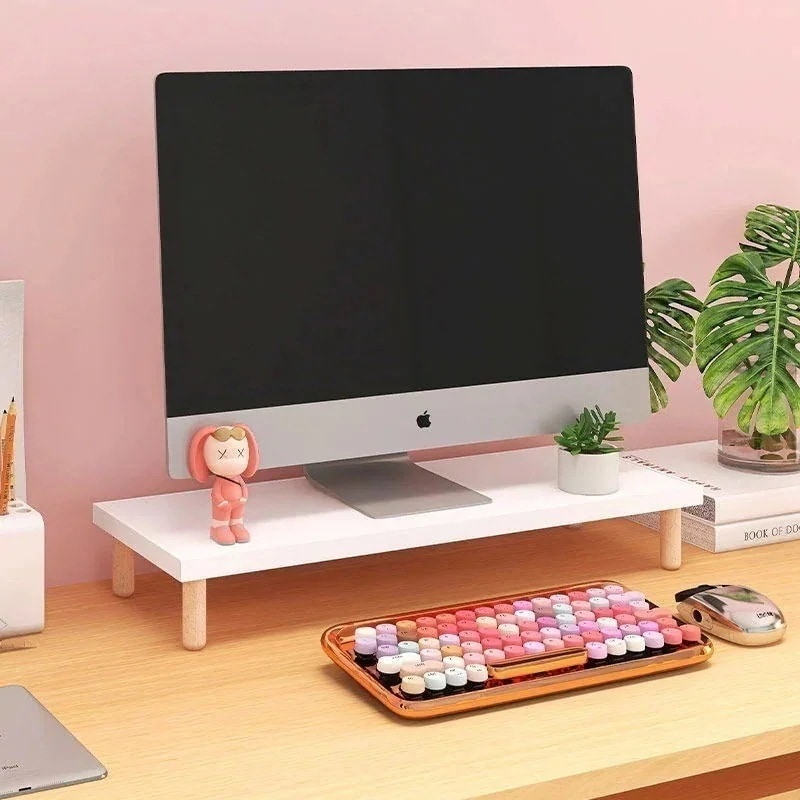 【10点セット】コンピューター高架ラック デスクトップ モニター パッド高架シェルフ 寮のラップトップ スタンド オフィス キーボード収納ラック3072 29,593円
