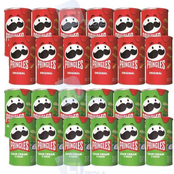 OFK1QRQ8プリングルス53g 2点セット オリジナル サワークリーム オニオン