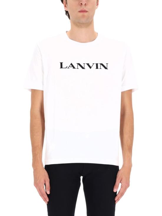 LANVIN Men T-Shirts RM TS0012 J300 H2501 Black