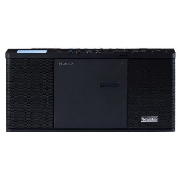 TOSHIBA オーレックス(AUREX) 縦型スリムCDラジオ AX-CR90-K