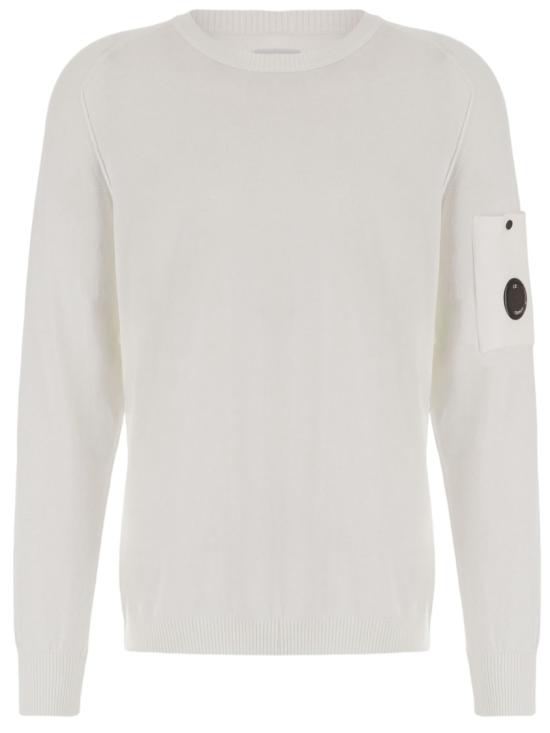 C.P. COMPANY Men Sweatshirts 20CMKN105A006323O103 White