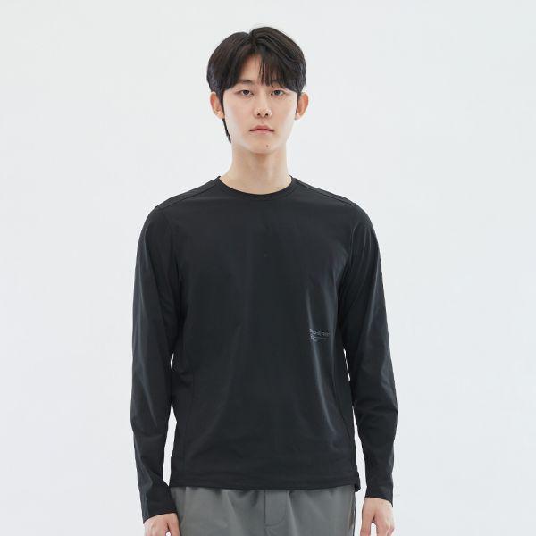 スケッチャーズ男性ソロナ長袖ラウンドTシャツ_SP3MTCFS022男性ソロナ長袖ラウンドTシャツ