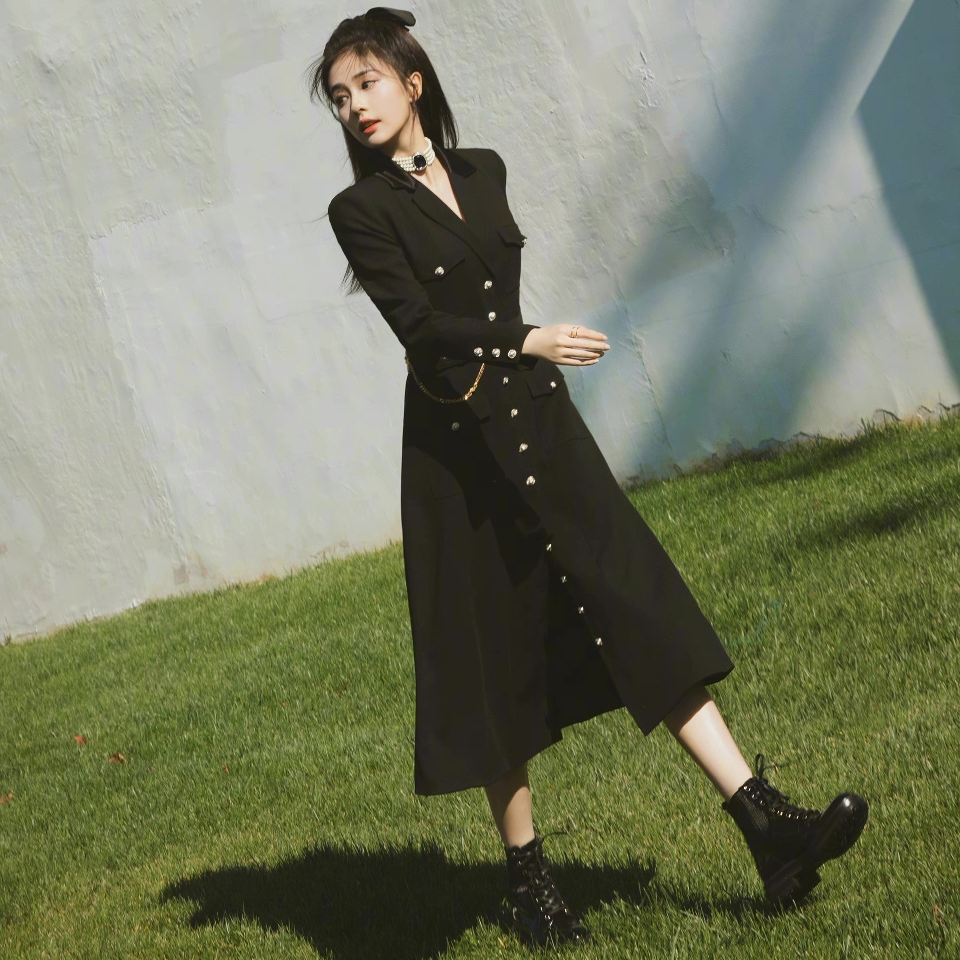 ワンピース シャツワンピース ミモレ ミモレ丈 ロング ロング丈 袖あり 長袖 Vネック 襟付き ポケット 前開き かわいい 大人可愛い きれいめ シンプル カジュアル 大人 上品 おしゃれ お洒落 9,968円