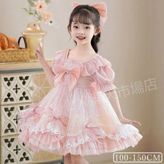 ドレス 子供 女の子 プリンセスドレス ワンピース プリンセスドレス 子どもドレス 女の子 プリンセス ドレス キッズ フォーマル 祝い コスチューム パフスリーブ 発表会 ピアノ フォーマル 可愛い