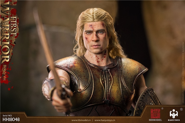 新品未開封HHmodel x HaoYuTOYS 1/6 ギリシャ 戦士 アキレス ブラッディ バトル.Ver HH18048