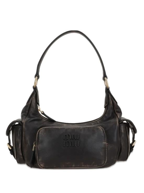 MIU MIU Women Shoulder Bags 5BC188VOOO AF8T F0201 CAFFE