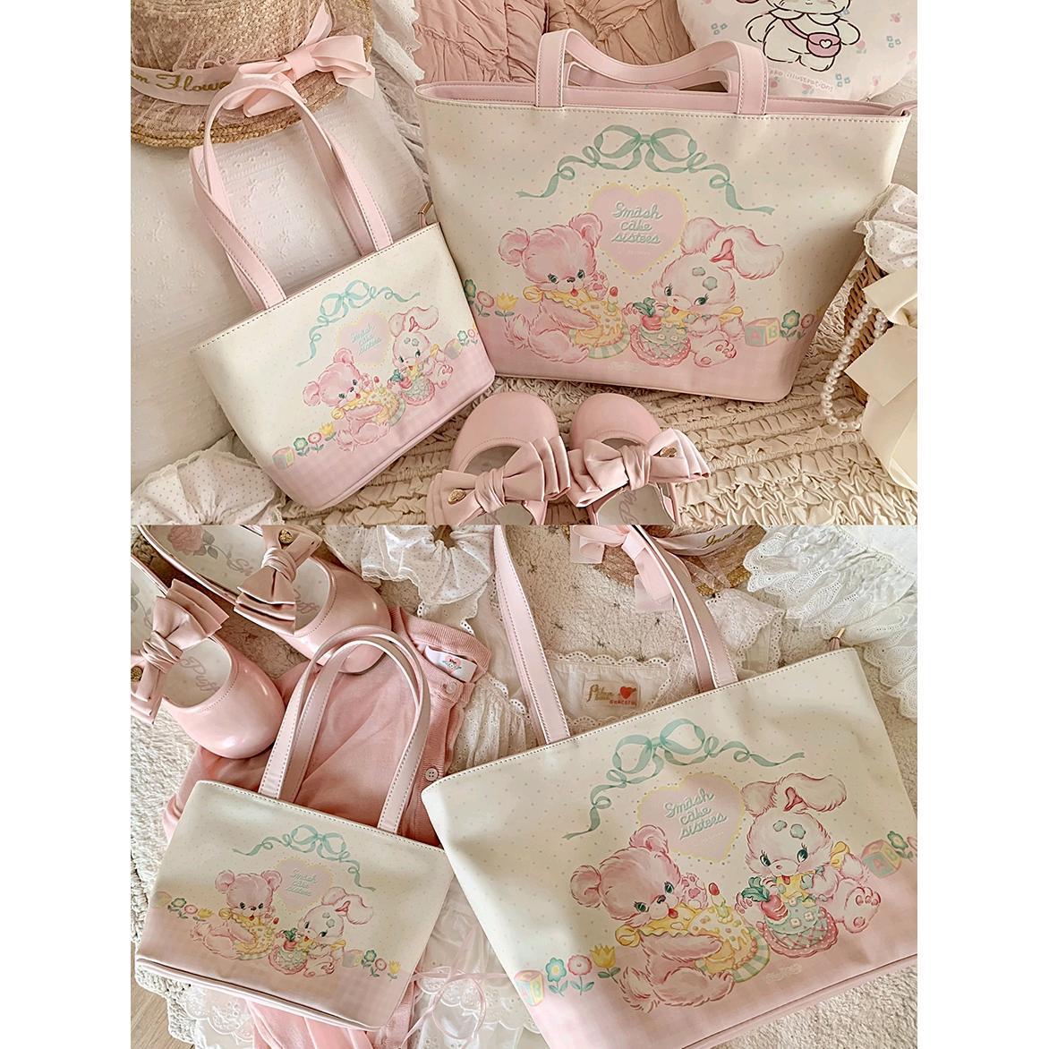 【急速出荷】MSLUTRA トートバッグかごバッグ大容量バッグハンドバッグシングルショルダー昭和風子供っぽいスタイル