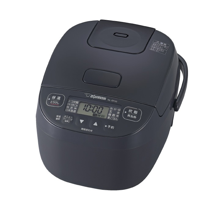 3合炊き 炊飯器 マイコン炊飯ジャー NL-BF05-BZ ソフトブラック