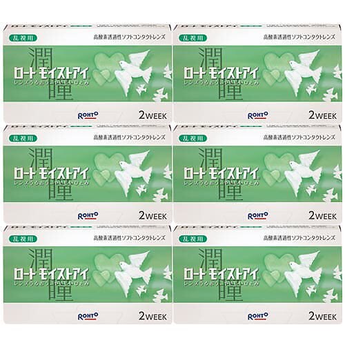 ロートモイストアイ乱視用(6枚入)6箱/ゆうパケット/2週間交換 トーリック コンタクト 11,169円