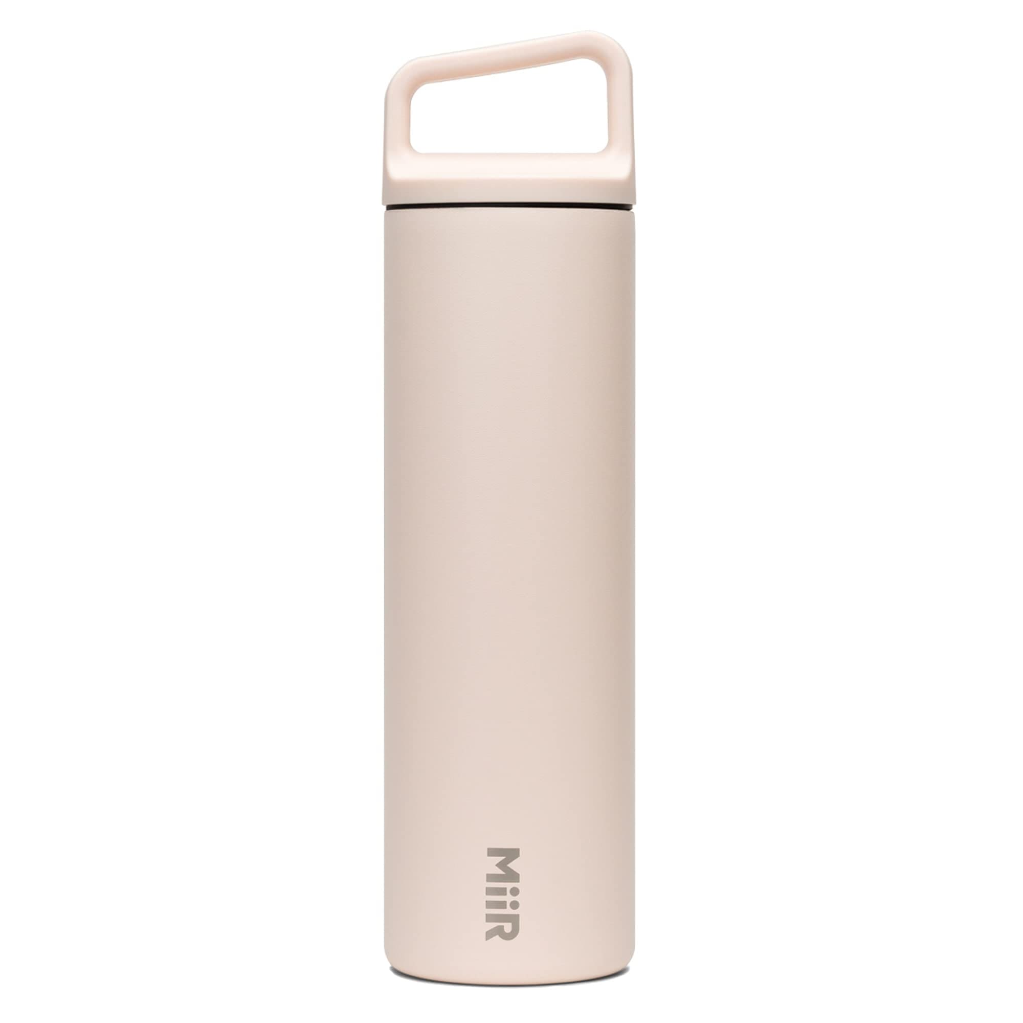 MiiR 広口ウォーターボトル - 20オンス 断熱ウォーターボトル ステンレススチール 二重壁真空断熱 漏れ防止デザイン 飲み物を温かくまたは冷たく保つ