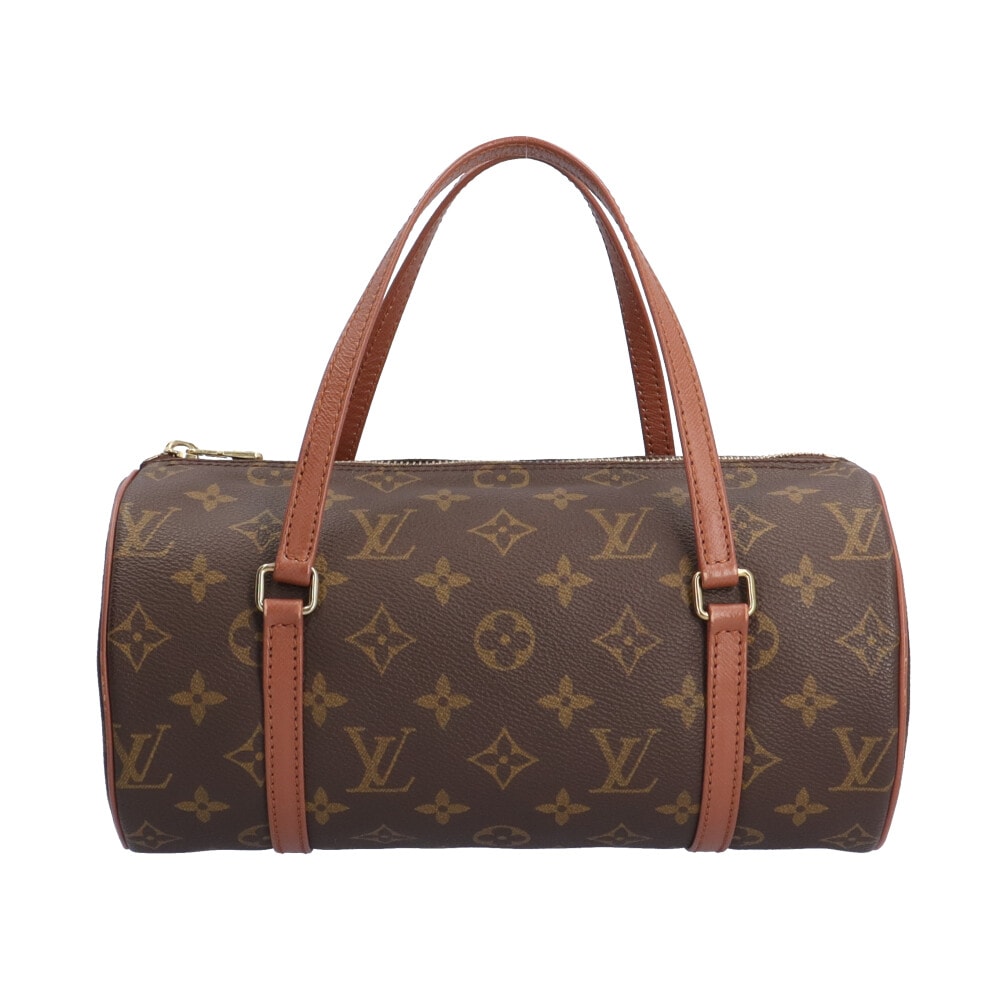 ルイヴィトン パピヨン26 モノグラム ショルダーバッグ モノグラムキャンバス M51366 ブラウン LOUIS VUITTON 中古