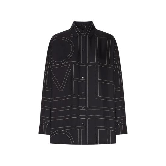 TOTEME Women Shirts 263 WRT0480 FB0704 001 BLACK